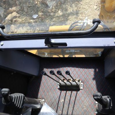 Construction Works 4×4 Backhoe Loader Powering Building Equipment