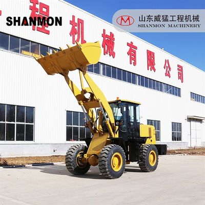 High Efficiency 3 Ton Front End Wheel Loader For Heavy Infrastructure